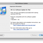 iPad Software Update Fixes Critical Vulnerability